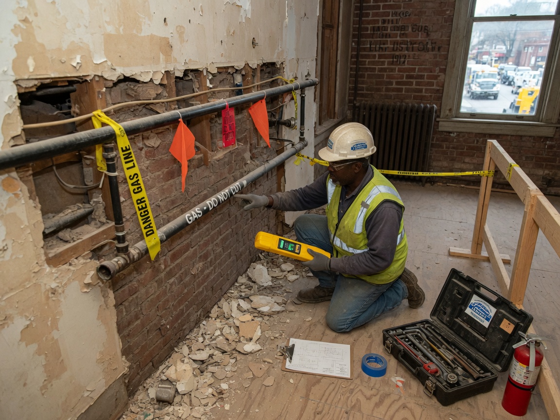 Gas Line Safety During Home Renovations