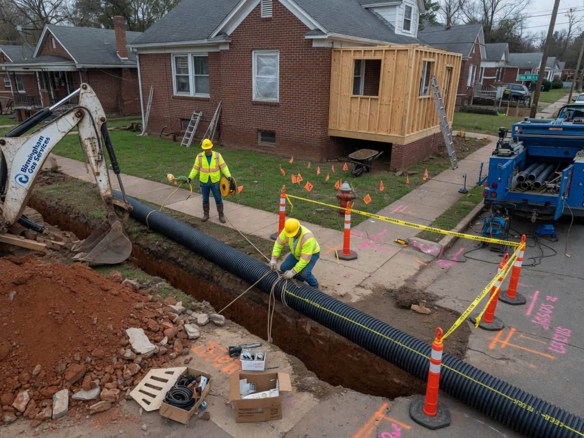 Gas Line Services in Mountain Brook, AL, AL 35213