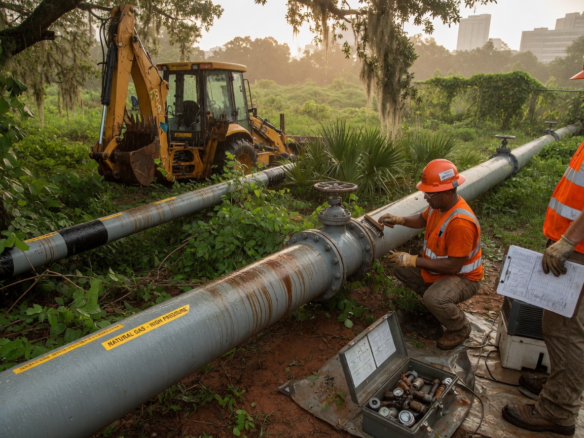 Maintaining Gas Lines In Humid Southern Climates