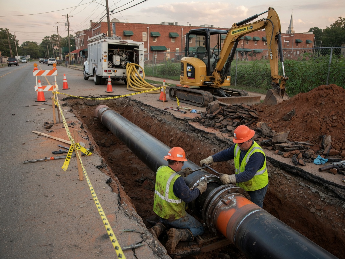 Gas Line Services in Fairfield, AL, AL 35064